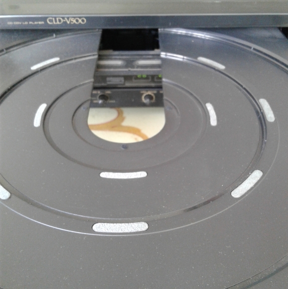 PIONEER CLD-V500 KARAOKE CD/CDV LASER DISC LD PLAYER hi fi MPX MIC control - Picture 4 of 6